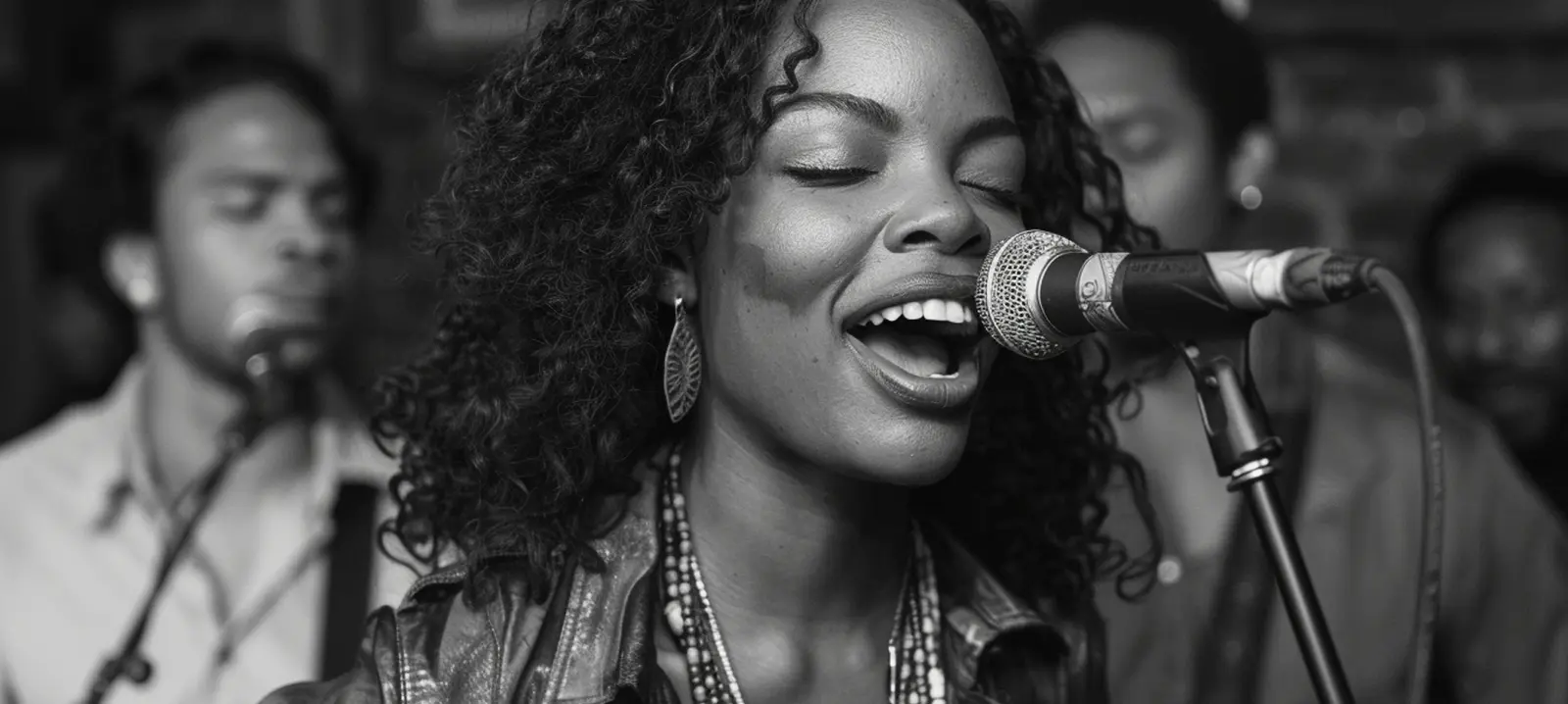Revel Supper Club live band with beautiful lead singer entertaining the audience.