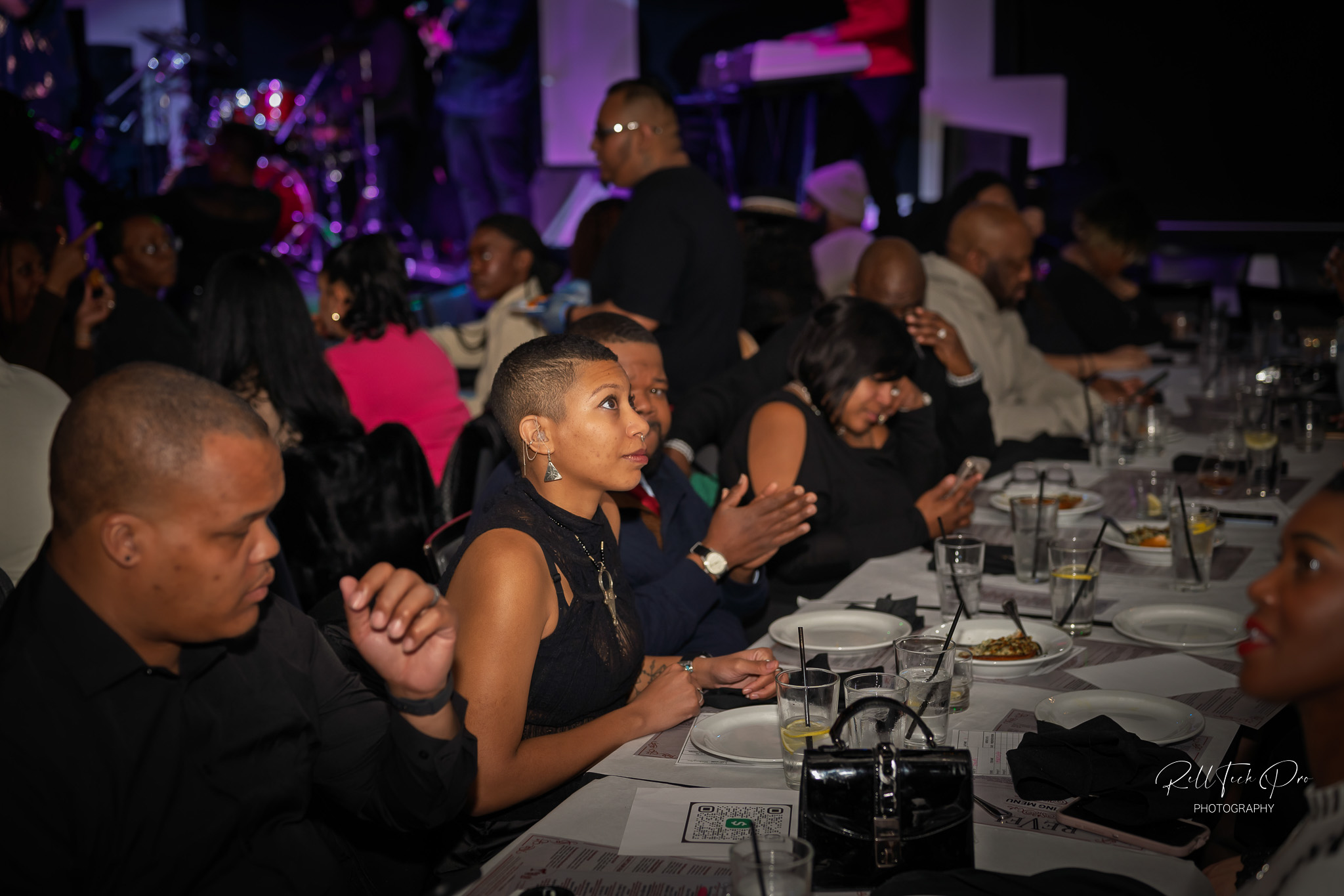 Revel Supper Club Family and Friends dinner event with guests ready to dine